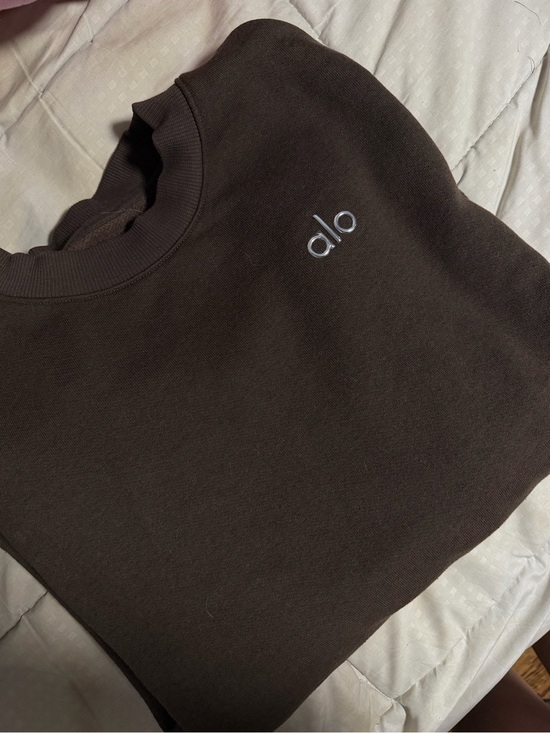 ALO Yoga Sweaters - Alo yoga accolade crew neck espresso